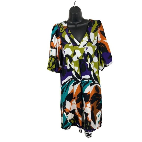 For Cynthia women’s dress Med 40 chest  36 ‘ long Linen / viscose - Picture 1 of 16